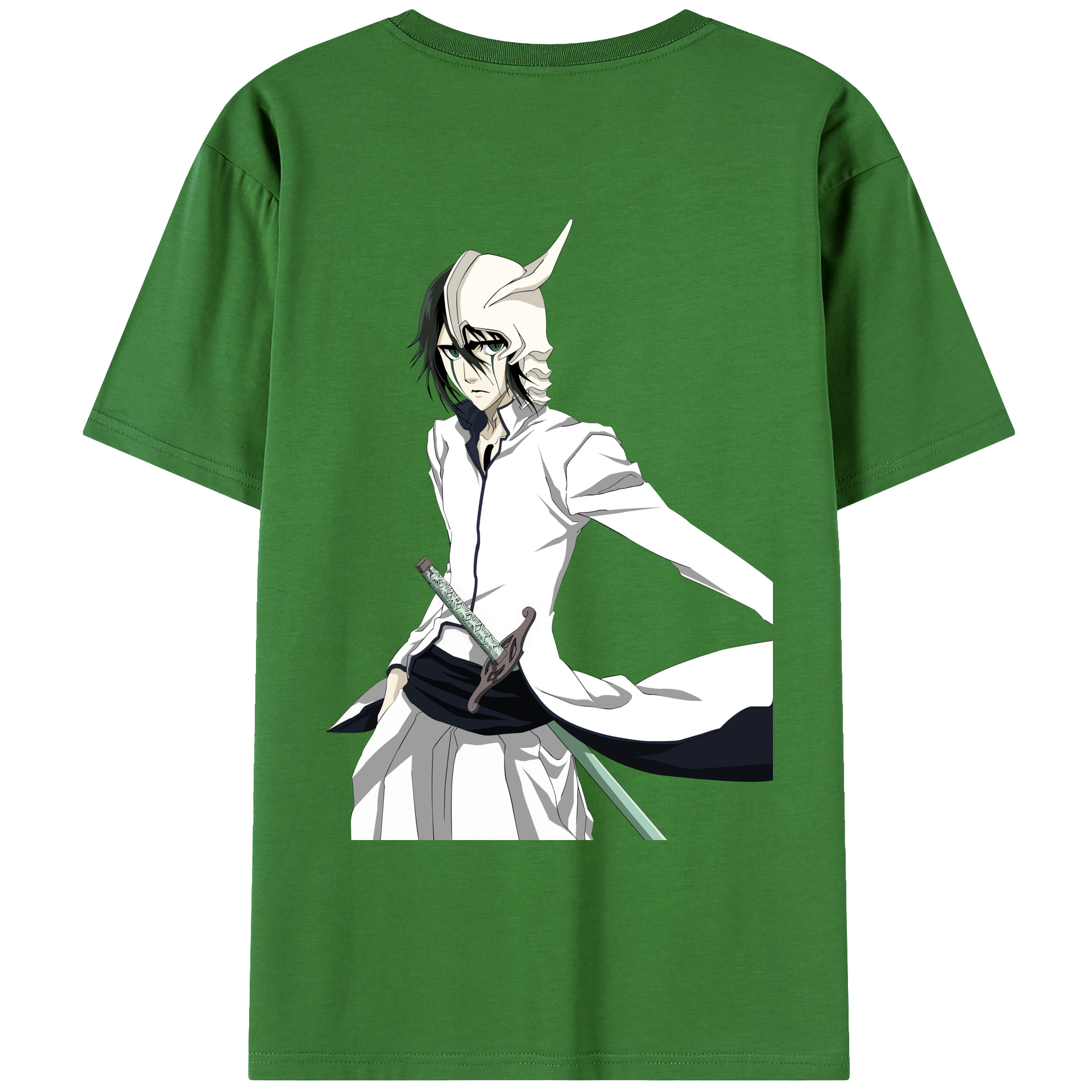 （画像用） ブリーチ ウルキオラ·シファー BLEACH Ulquiorra cifer レディース半袖Tシャツ(バックプリント)